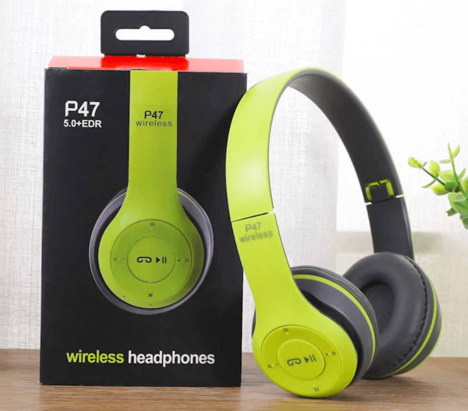 Wireless Bluetooth 5.0 Headphones Headset Over-Ear FM Radio MIC Foldable TF Card.
