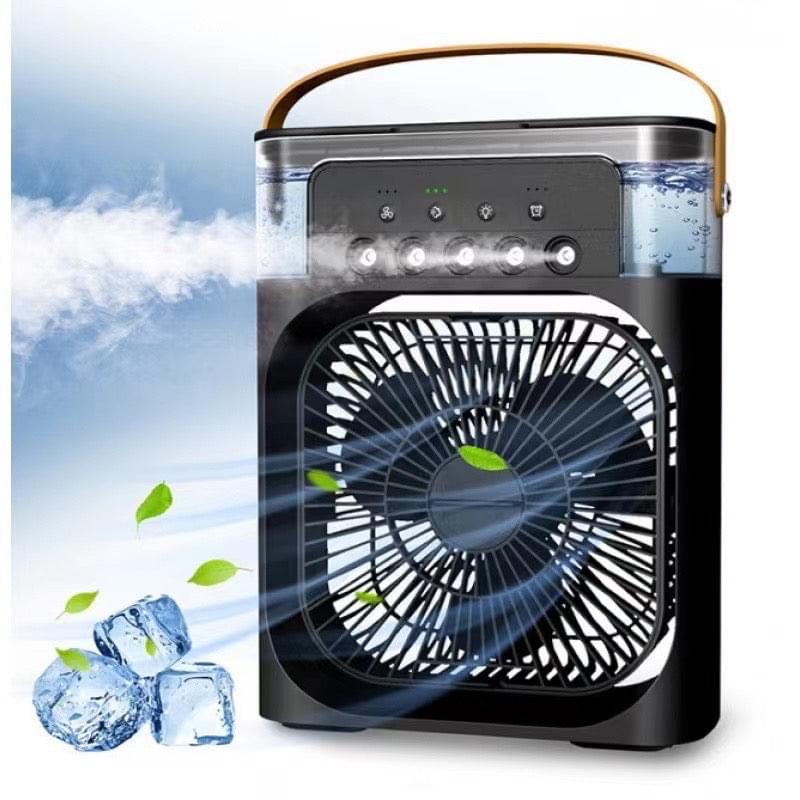 Portable 3-in-1 Air Cooler Fan – Mini AC for Room, Office & Car | Fast Cooling + Humidifier | Ships from USA 🇺🇸 | TikTok & Amazon Hot Seller!.