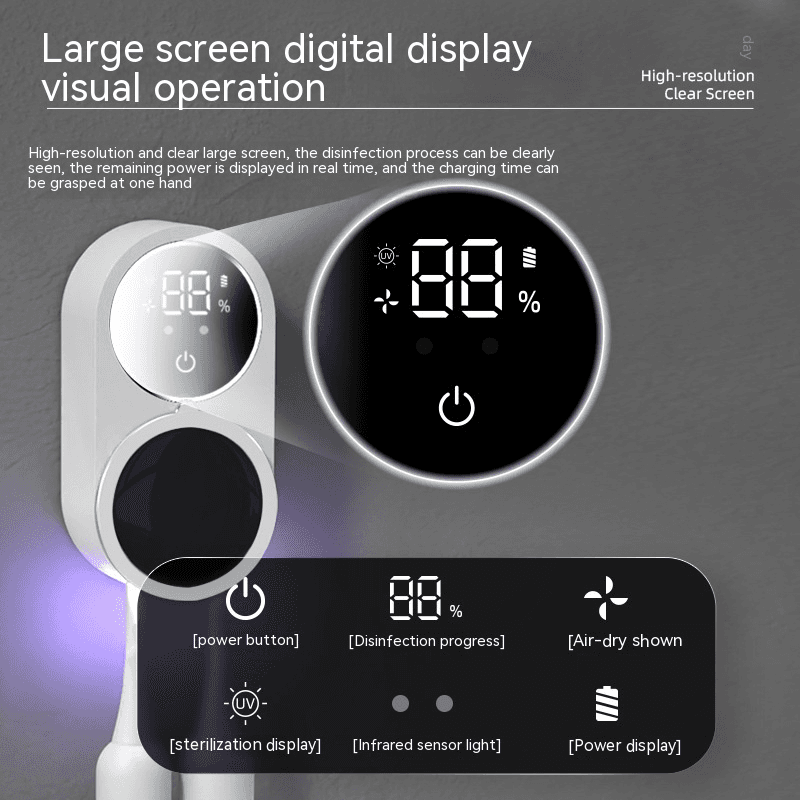 UV Toothbrush Sanitizer.