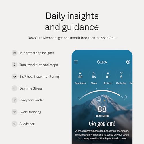 Oura Ring 5 — World's Smallest Smart Ring | Health & Sleep Tracker