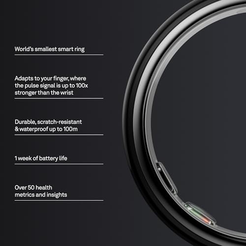 Oura Ring 5 — World's Smallest Smart Ring | Health & Sleep Tracker