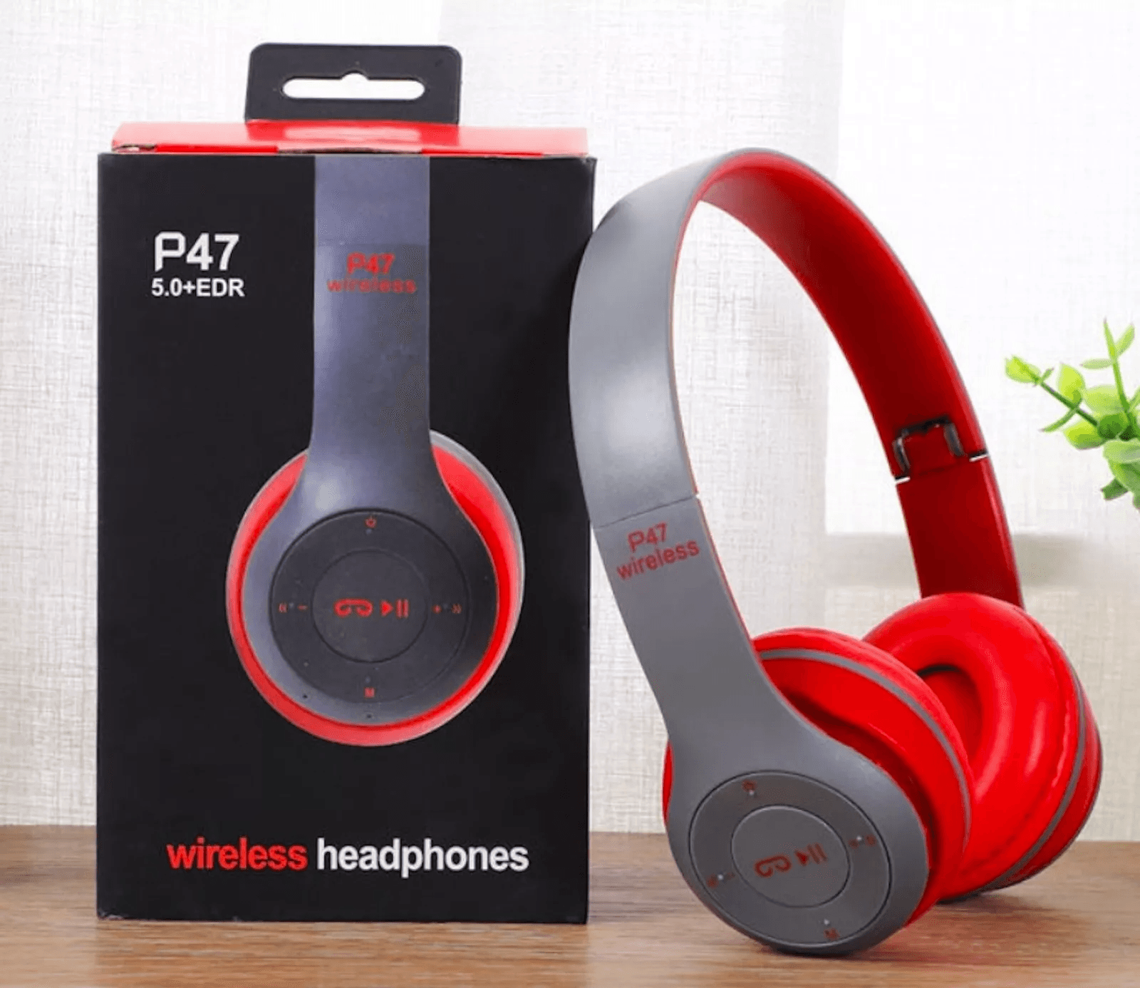 Wireless Bluetooth 5.0 Headphones Headset Over-Ear FM Radio MIC Foldable TF Card.