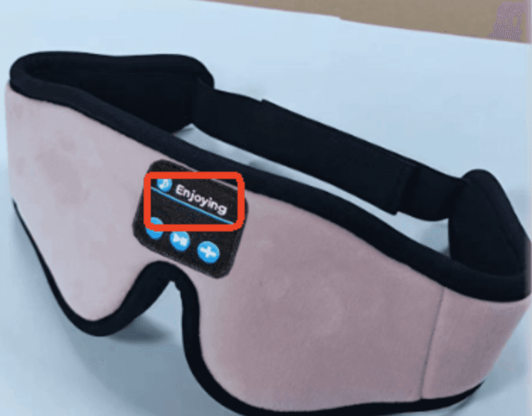 3D Eye Mask Bluetooth 50 Unlimited Music Stereo.