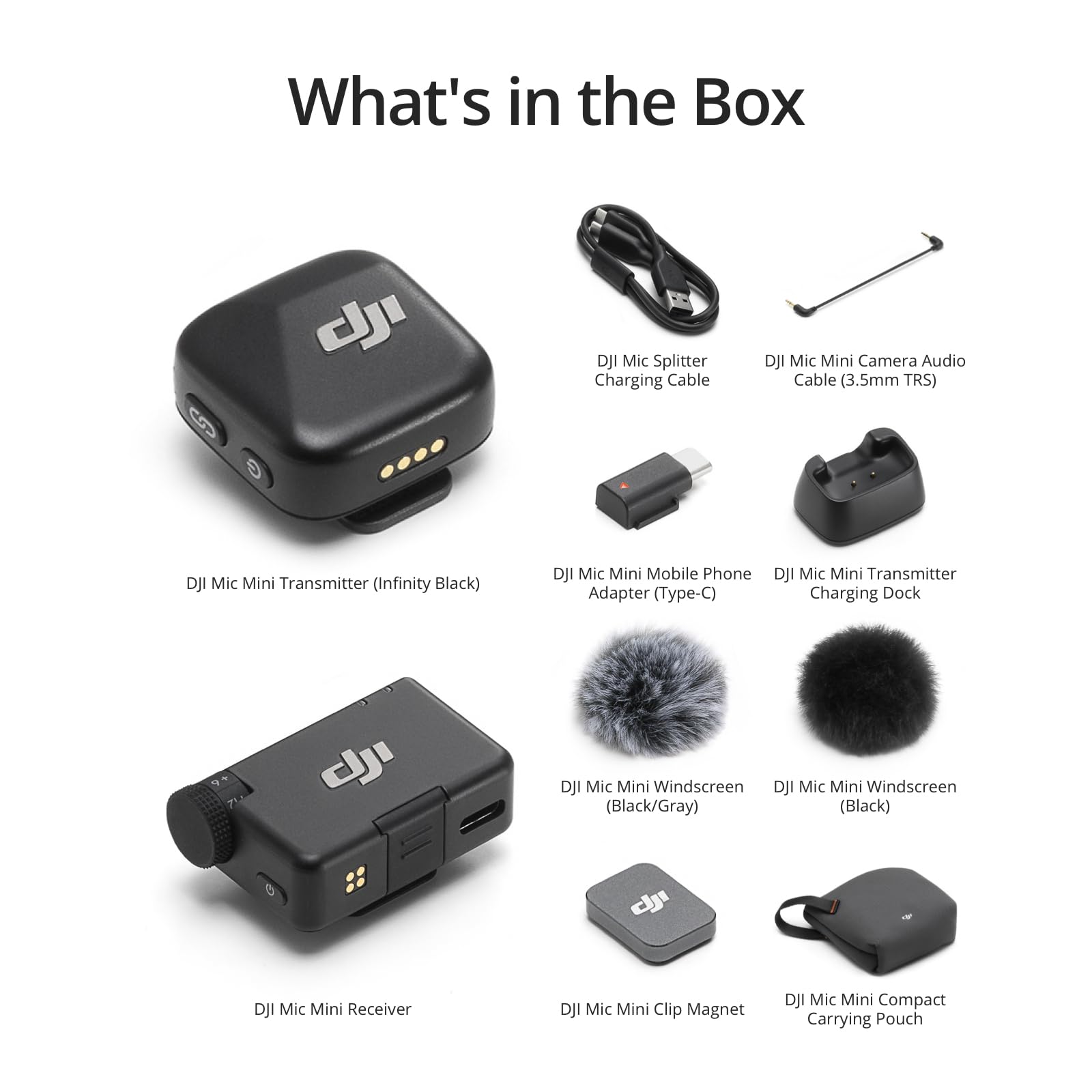 DJI Mic Mini | Wireless Microphone System for Creators