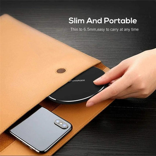 60W Wireless Charger Pad for iPhone & Samsung Phones.