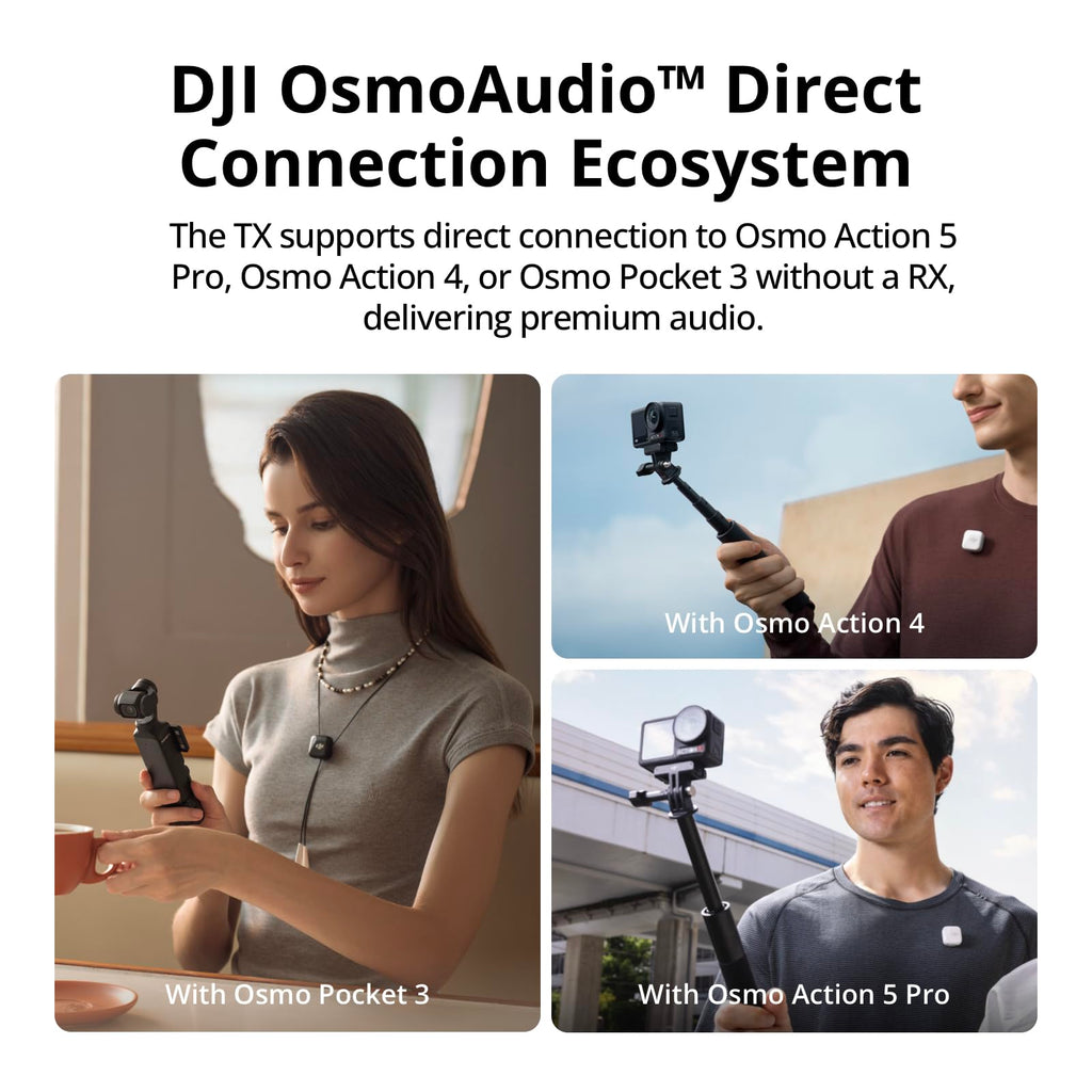 DJI Mic Mini | Wireless Microphone System for Creators