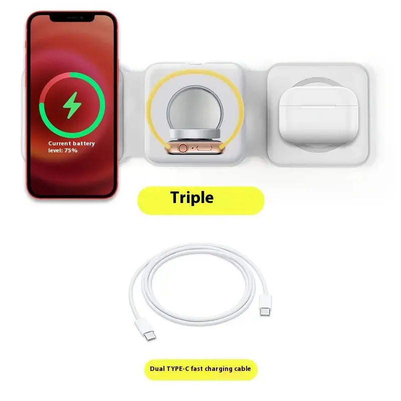 Ultimate magnetic wireless charger providing efficient and convenient power solutions for modern devices.