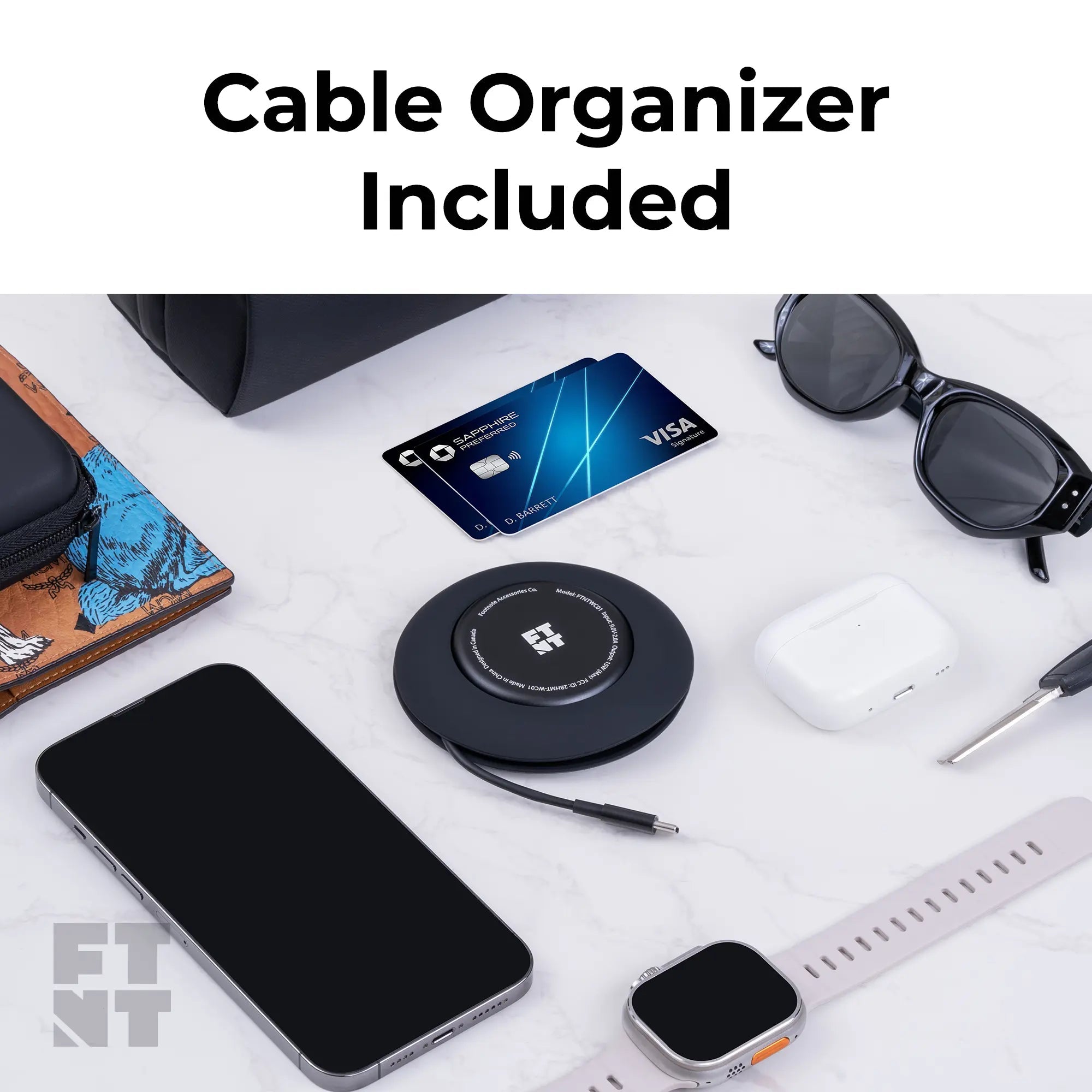 OneSnap Magnetic Wireless Charger for iPhone (MagSafe-Compatible)