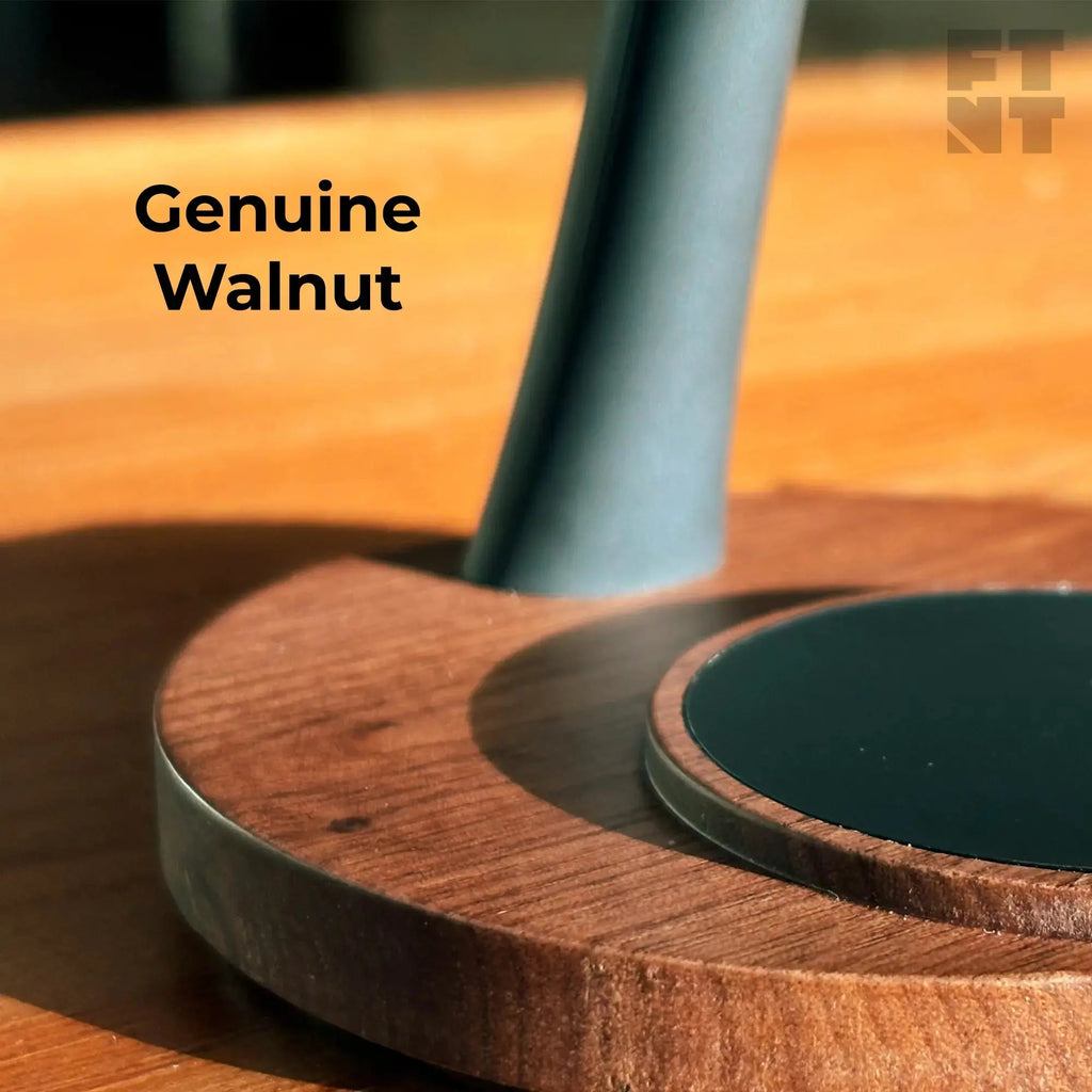 ZenStand 3-in-1 Wood MagSafe-compatible Charging Dock with 30W GaN Adapter