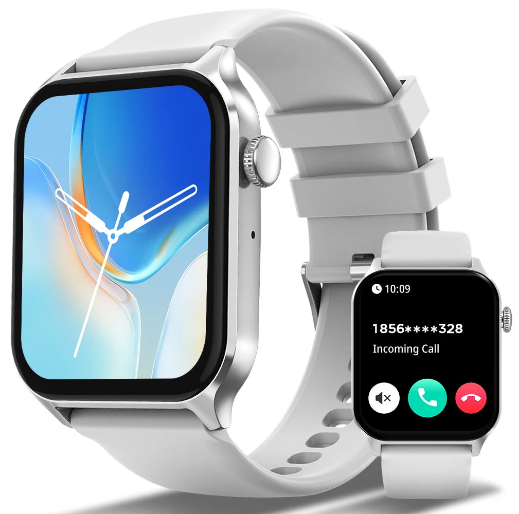 PEJE 1.83" Smart Watch — Heart Rate, Blood Oxygen & Fitness Tracker | 100+ Sport Modes