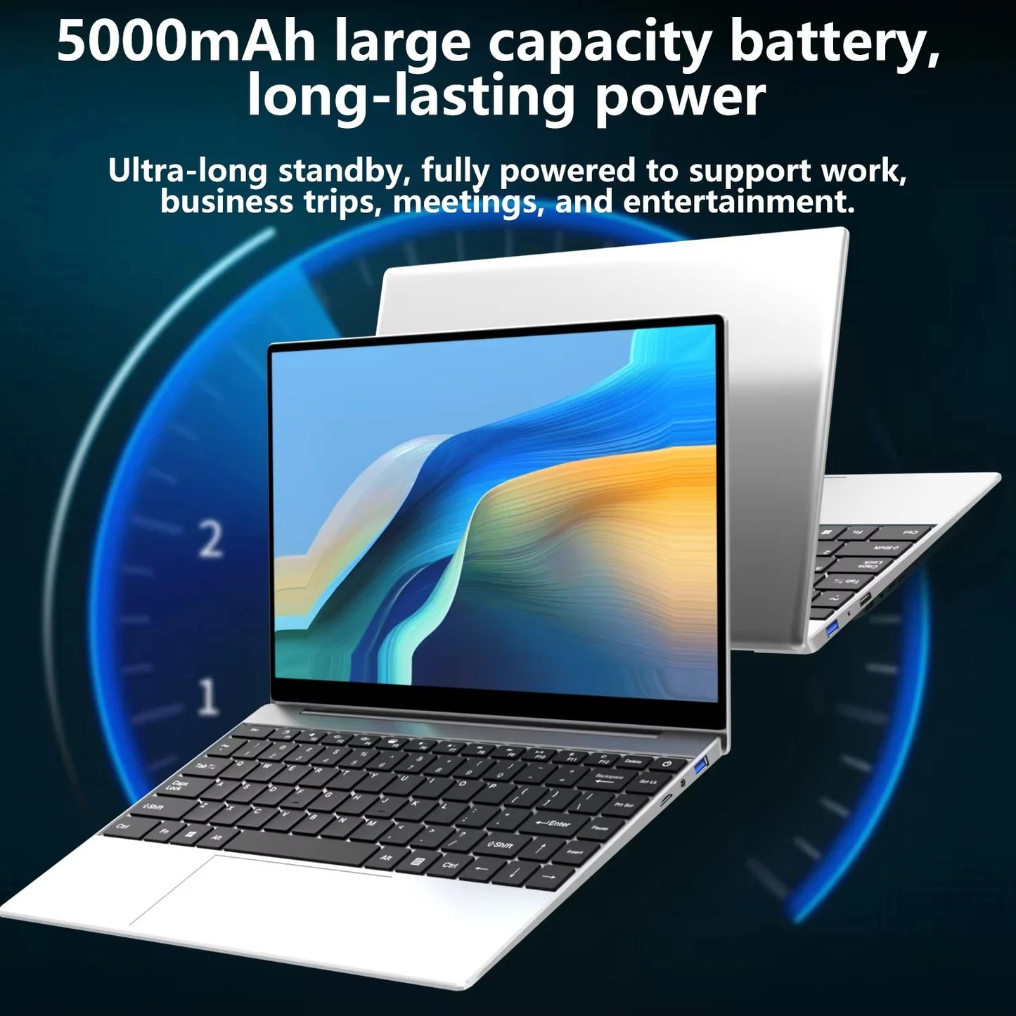 14.1 Inch Business Ultra Portable Laptop 2026 Win11 DDR4 16GB/32GB RAM 2TB SSD Slim Office Notebook PC I9-9900 Intel 6500Y