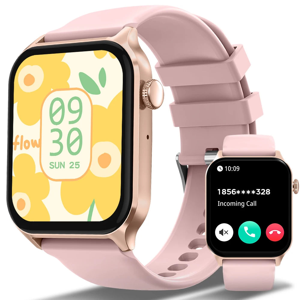 PEJE 1.83" Smart Watch — Heart Rate, Blood Oxygen & Fitness Tracker | 100+ Sport Modes
