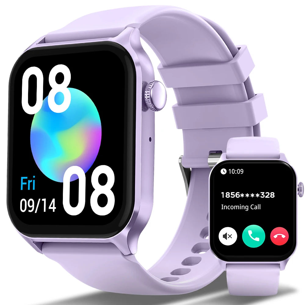 PEJE 1.83" Smart Watch — Heart Rate, Blood Oxygen & Fitness Tracker | 100+ Sport Modes