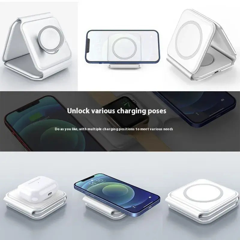 Ultimate magnetic wireless charger providing efficient and convenient power solutions for modern devices.