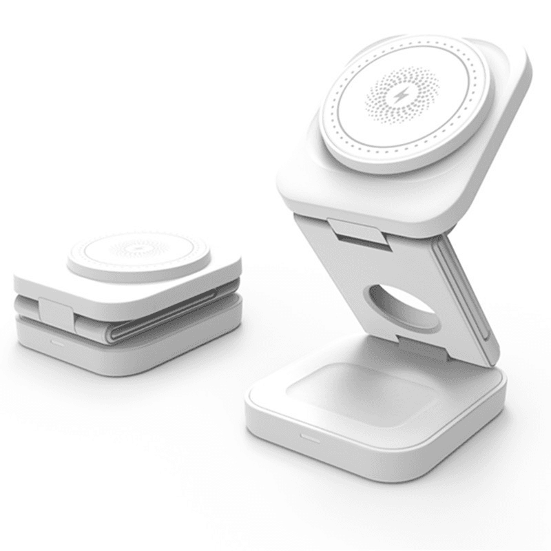 3 IN 1 FOLDABLE WIRELESS CHARGER.