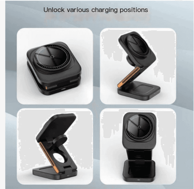 3-in-1 Folding Wireless Charger.