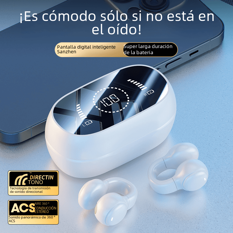 M55 Bone Conduction Bluetooth Earphones for Sports.