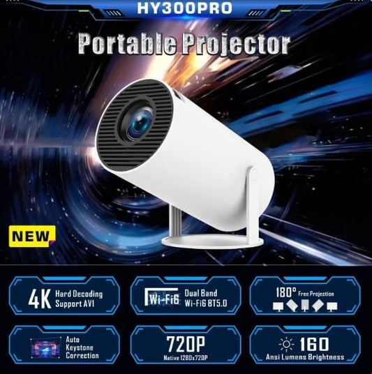 HY300 Pro Projector Home Theater.